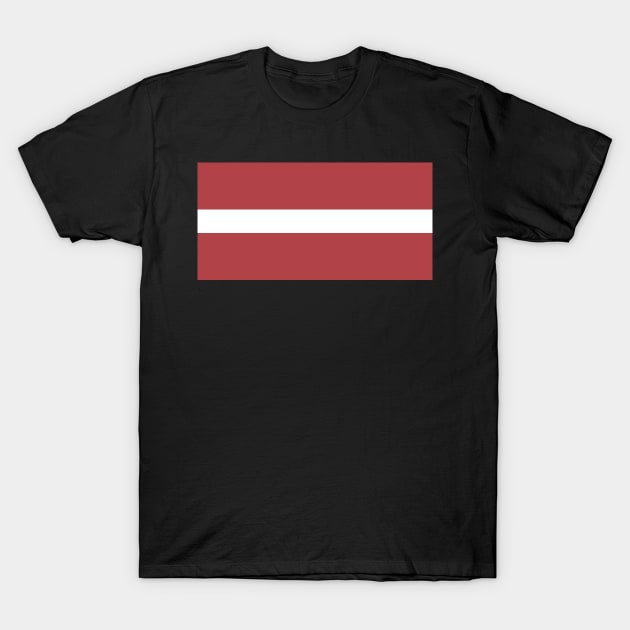 Latvia T-Shirt by Wickedcartoons